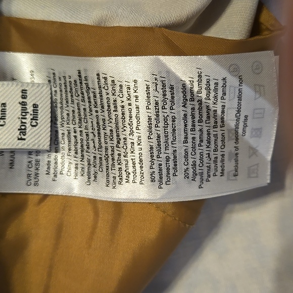 Noisy May Women’s Brown Leopard Print Straight Leg Pants | Size Large | NWOT - Picture 4 of 11